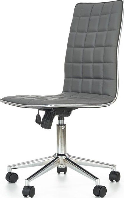 Office Chair Grosseto | size: Width: 44cm, Height: 107cm, Depth: 46cm | color: Gray | image: 4 | variant: 1002964