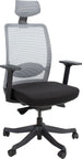 Office Chair Hay | size: Width: 70cm, Height: 130.5cm, Depth: 70cm | color: Black | image: 1 | variant: 1001120