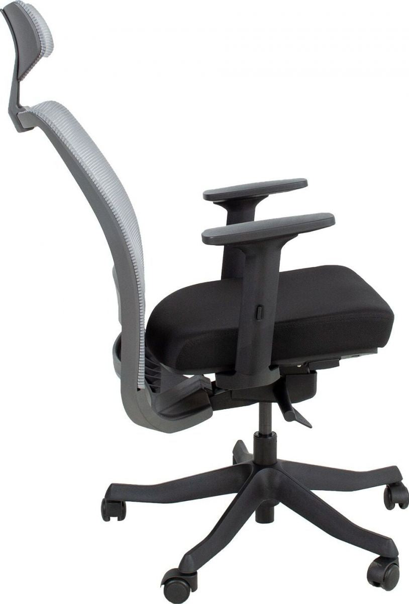 Office Chair Hay | size: Width: 70cm, Height: 130.5cm, Depth: 70cm | color: Black | image: 5 | variant: 1001120
