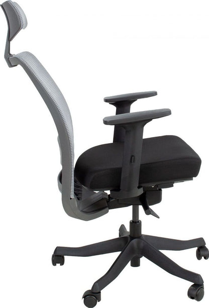 Office Chair Hay | size: Width: 70cm, Height: 130.5cm, Depth: 70cm | color: Black | image: 5 | variant: 1001120
