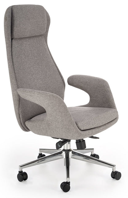 Office Chair Kevin | size: Width: 74cm, Height: 14cm, Depth: 68cm | color: Gray | image: 0 | variant: 1017828