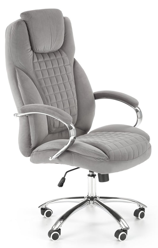 Office Chair King 2 | size: Width: 67cm, Height: 116cm, Depth: 76cm | color: Gray | image: 1 | variant: 1014096