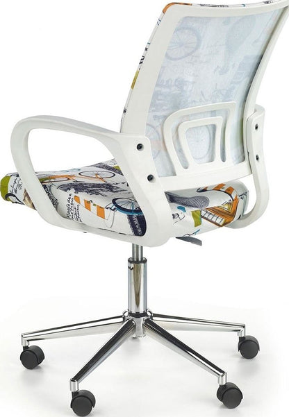 Office Chair Lecco | size: Width: 53cm, Height: 100cm, Depth: 59cm | color: Multicolored | image: 2 | variant: 1002912