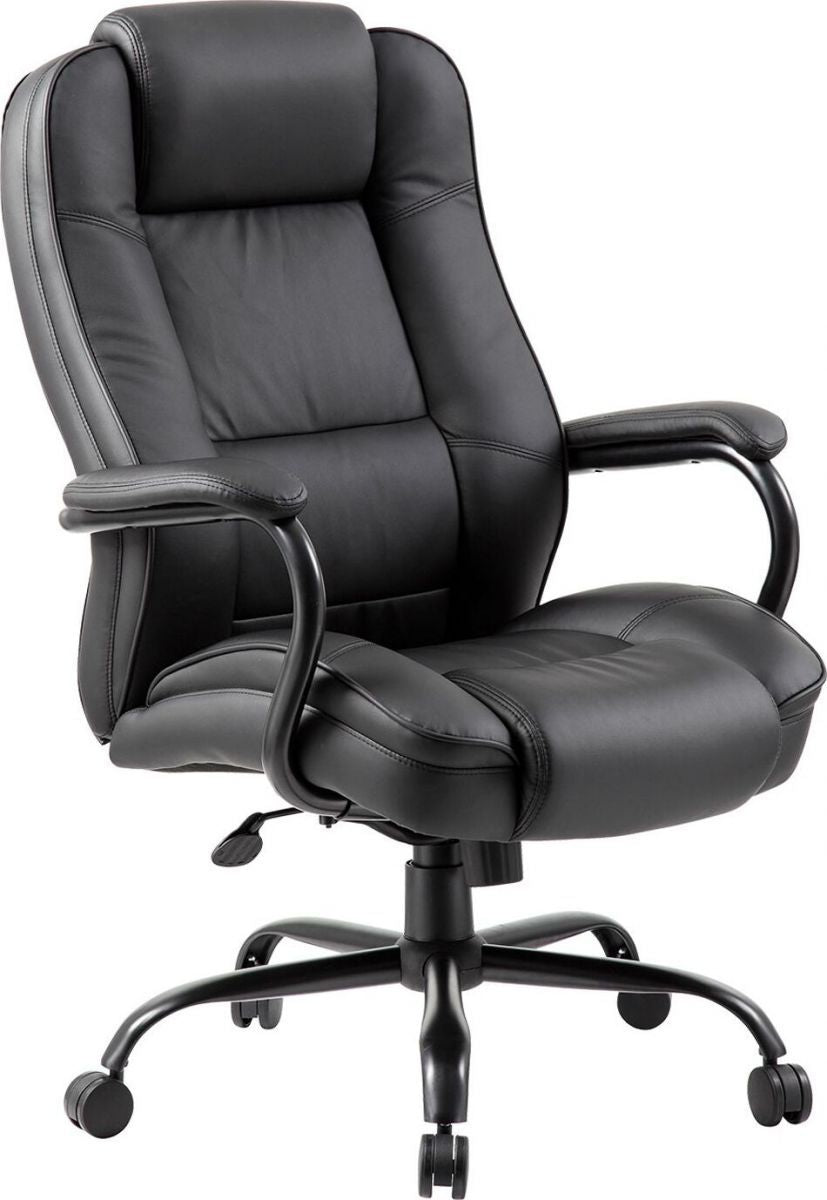 Office Chair Llanberis | size: Width: 79.5cm, Height: 113-120.5cm, Depth: 82cm | color: Black | image: 1 | variant: 1001164
