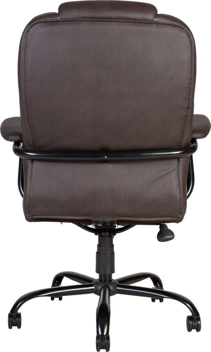 Office Chair Llanberis | size: Width: 79.5cm, Height: 113-120.5cm, Depth: 82cm | color: Brown | image: 3 | variant: 1001165