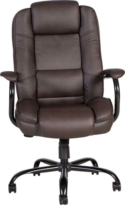 Office Chair Llanberis | size: Width: 79.5cm, Height: 113-120.5cm, Depth: 82cm | color: Brown | image: 4 | variant: 1001165