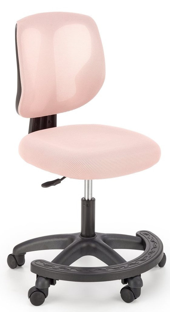 Office Chair Lodi | size: Width: 52cm, Height: 85cm, Depth: 56cm | color: Black/Pink | image: 1 | variant: 1002934