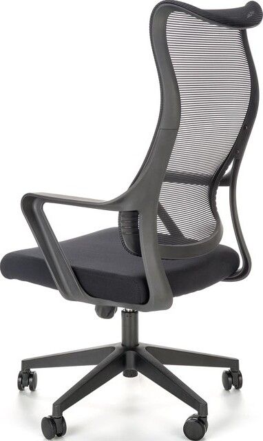 Office Chair Loreto | size: Width: 61cm, Height: 123cm, Depth: 65cm | color: Gray | image: 2 | variant: 1005131