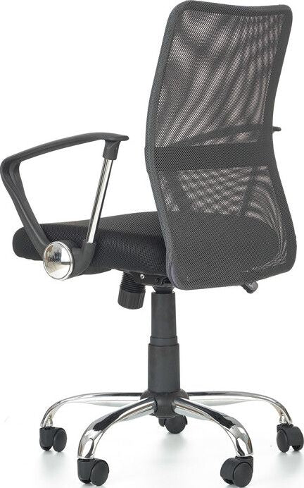 Office Chair Lucca | size: Width: 56cm, Height: 102cm, Depth: 58cm | color: Gray | image: 4 | variant: 1002971