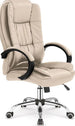Office Chair Mantua | size: Width: 64cm, Height: 118cm, Depth: 75cm | color: Beige | image: 1 | variant: 1002937
