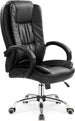 Office Chair Mantua | size: Width: 64cm, Height: 118cm, Depth: 75cm | color: Black | image: 1 | variant: 1002936