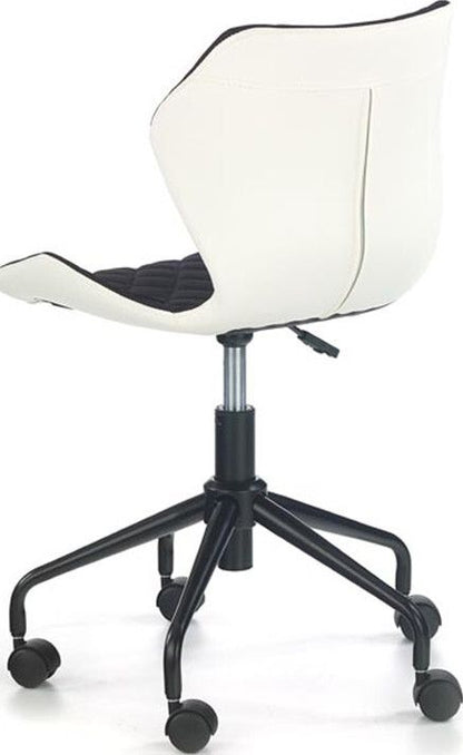 Office Chair Matrix | size: Width: 48cm, Height: 88cm, Depth: 53cm | color: Black | image: 2 | variant: 1005140