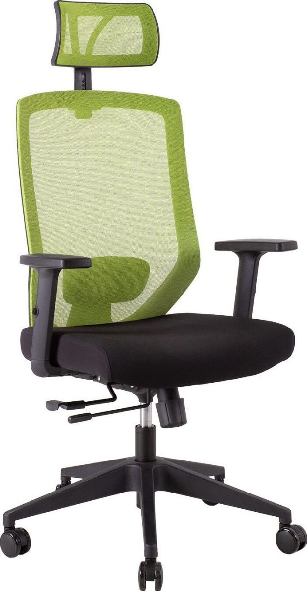 Office Chair Mold | size: Width: 64cm, Height: 115-125cm, Depth: 64cm | color: Green | image: 1 | variant: 1001185