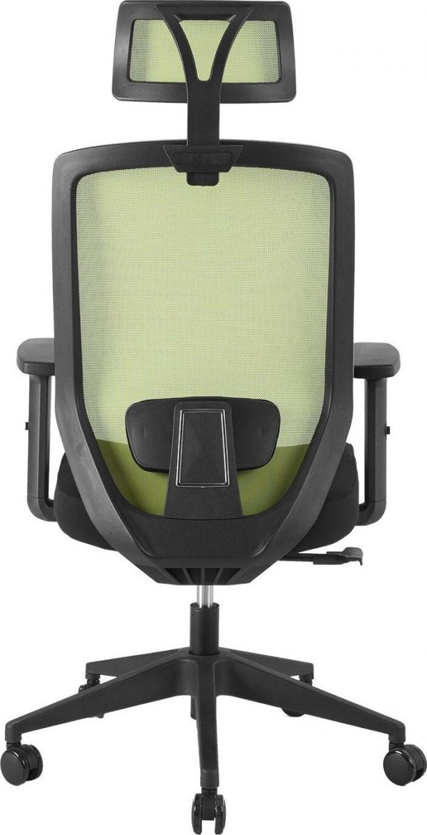 Office Chair Mold | size: Width: 64cm, Height: 115-125cm, Depth: 64cm | color: Green | image: 5 | variant: 1001185
