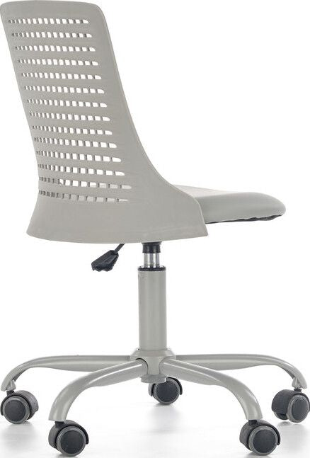 Office Chair Pistoia | size: Width: 43cm, Height: 89cm, Depth: 42cm | color: Gray | image: 2 | variant: 1002968