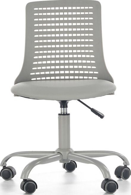 Office Chair Pistoia | size: Width: 43cm, Height: 89cm, Depth: 42cm | color: Gray | image: 3 | variant: 1002968