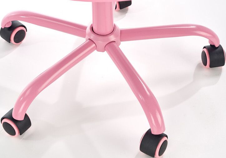 Office Chair Pistoia | size: Width: 43cm, Height: 89cm, Depth: 42cm | color: Pink | image: 4 | variant: 1002967