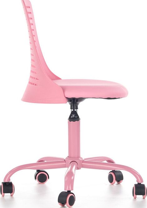 Office Chair Pistoia | size: Width: 43cm, Height: 89cm, Depth: 42cm | color: Pink | image: 5 | variant: 1002967