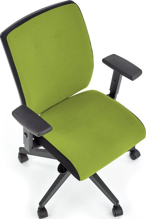 Office Chair Pop | size: Width: 65cm, Height: 107cm, Depth: 68cm | color: Green | image: 3 | variant: 1012373