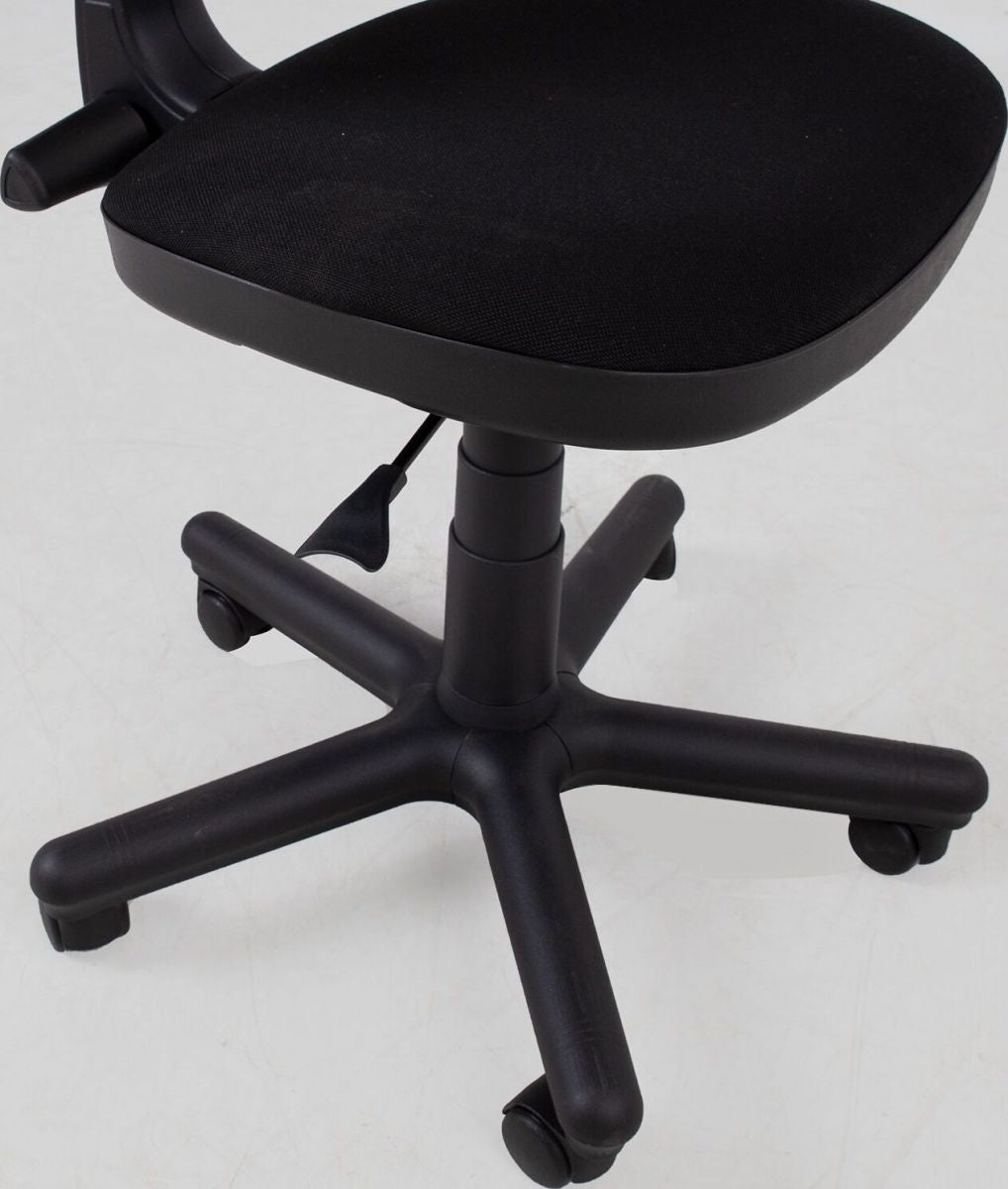 Office Chair Prestige | size: Width: 46cm, Height: 95.5-113.5cm, Depth: 44.5cm | color: Black | image: 6 | variant: 1005293