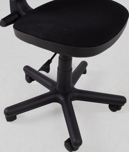 Office Chair Prestige | size: Width: 46cm, Height: 95.5-113.5cm, Depth: 44.5cm | color: Black | image: 6 | variant: 1005293