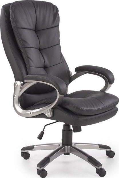 Office Chair Preston | size: Width: 66cm, Height: 124cm, Depth: 72cm | color: Black | image: 1 | variant: 1012371