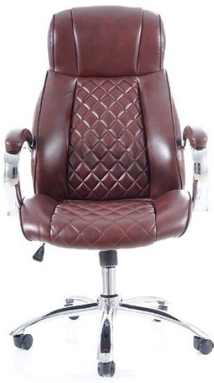 Office Chair Q-557 | size: Width: 64cm, Height: 118-126cm, Depth: 55cm | color: Brown | image: 2 | variant: 1011510