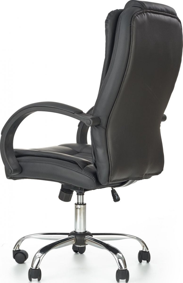 Office Chair Relax | size: Width: 64cm, Height: 118cm, Depth: 75cm | color: Black | image: 3 | variant: 1005148