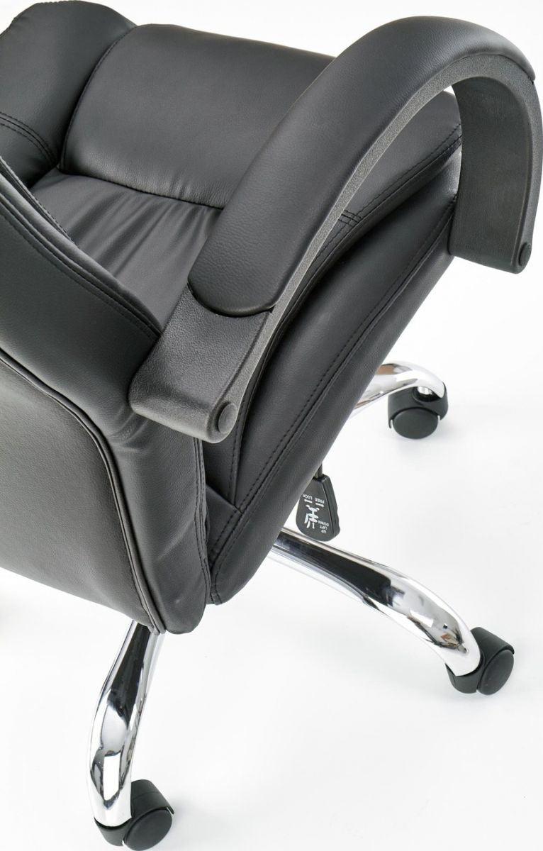 Office Chair Relax | size: Width: 64cm, Height: 118cm, Depth: 75cm | color: Black | image: 4 | variant: 1005148