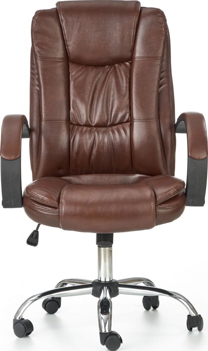 Office Chair Relax | size: Width: 64cm, Height: 118cm, Depth: 75cm | color: Brown | image: 5 | variant: 1005151