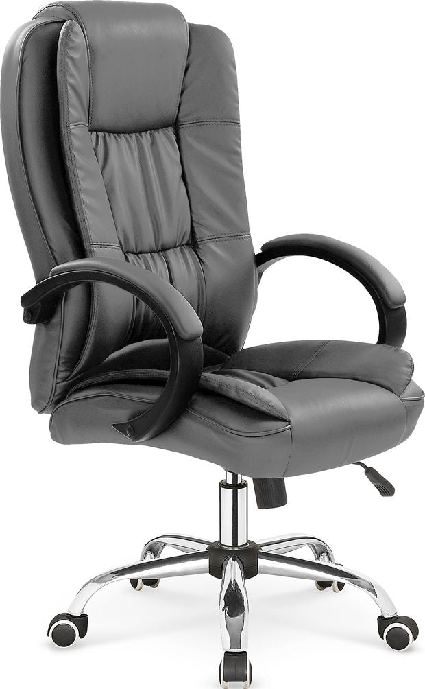 Office Chair Relax | size: Width: 64cm, Height: 118cm, Depth: 75cm | color: Gray | image: 1 | variant: 1005150