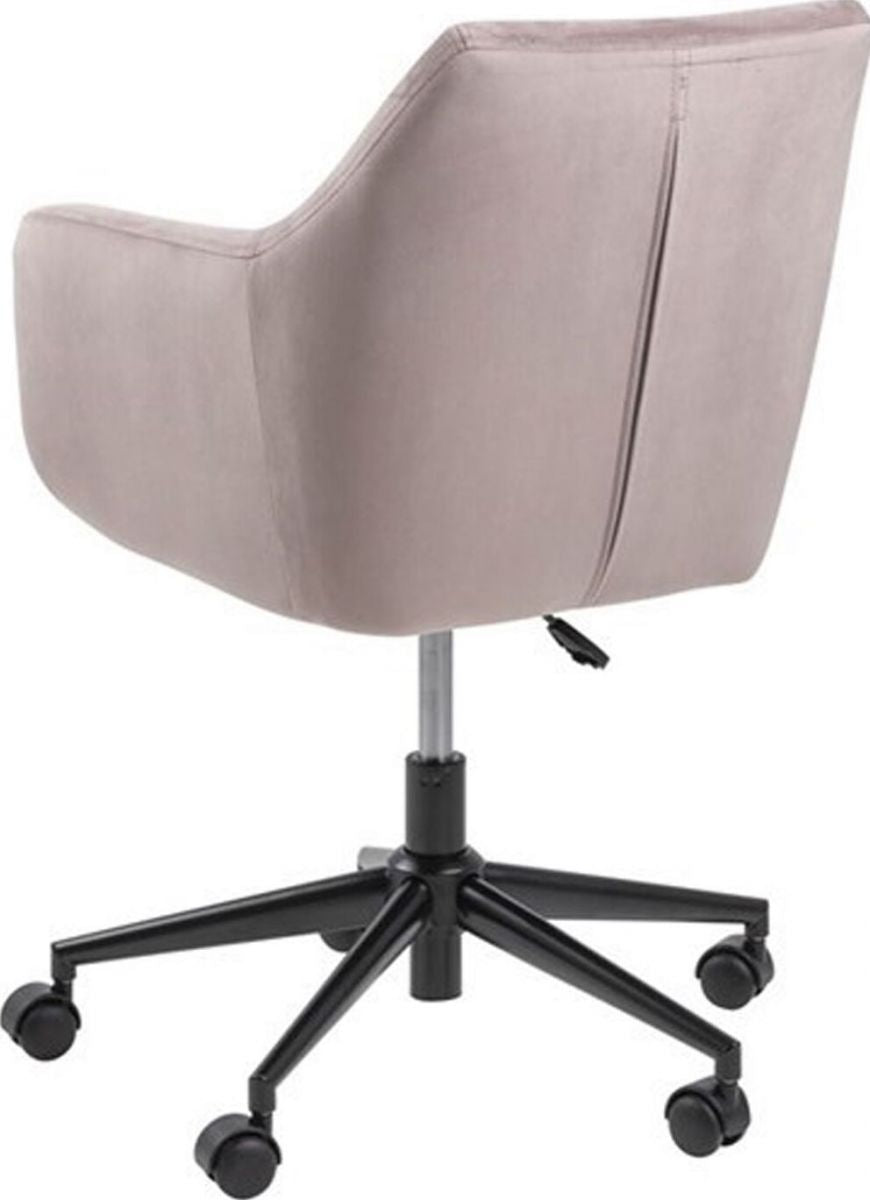 Office Chair Rhyl | size: Width: 58cm, Height: 91cm, Depth: 58cm | color: Pink | image: 2 | variant: 1001206