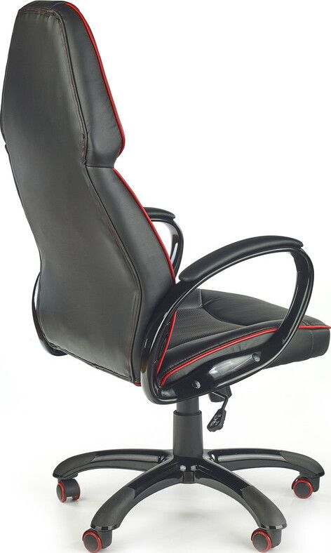 Office Chair Rubin | size: Width: 65cm, Height: 122cm, Depth: 70cm | color: Black | image: 2 | variant: 1011564