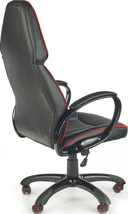 Office Chair Rubin | size: Width: 65cm, Height: 122cm, Depth: 70cm | color: Black | image: 2 | variant: 1011564