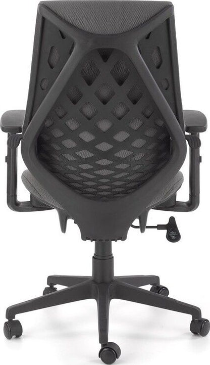 Office Chair Rubio | size: Width: 66cm, Height: 109cm, Depth: 69cm | color: Gray | image: 5 | variant: 1012372