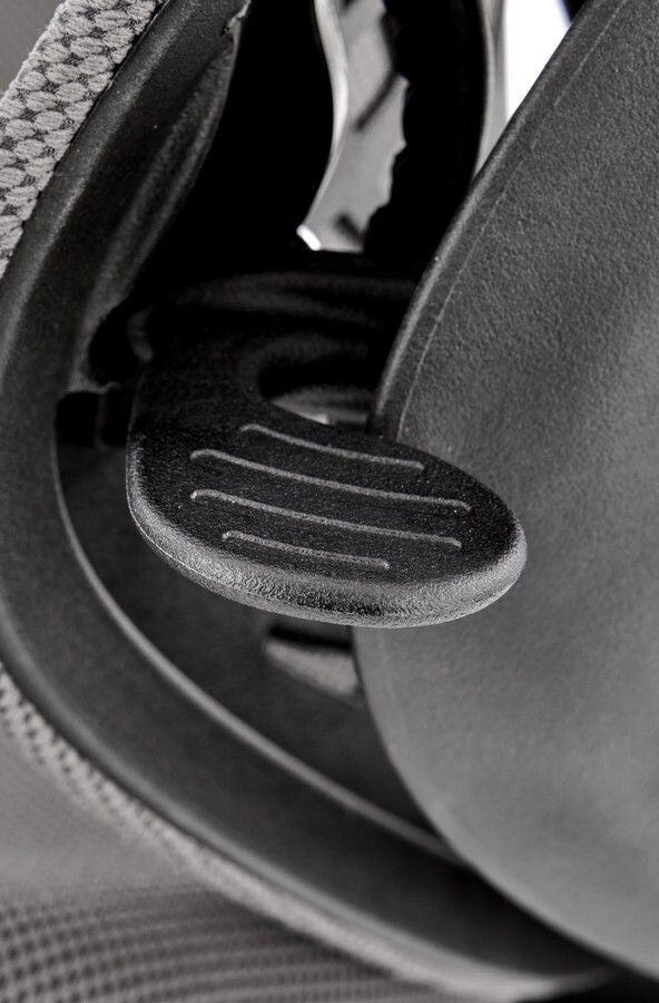 Office Chair Rubio | size: Width: 66cm, Height: 109cm, Depth: 69cm | color: Gray | image: 7 | variant: 1012372