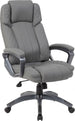 Office Chair Ruthin | size: Width: 66cm, Height: 116-123.5cm, Depth: 75.5cm | color: Gray | image: 1 | variant: 1001181