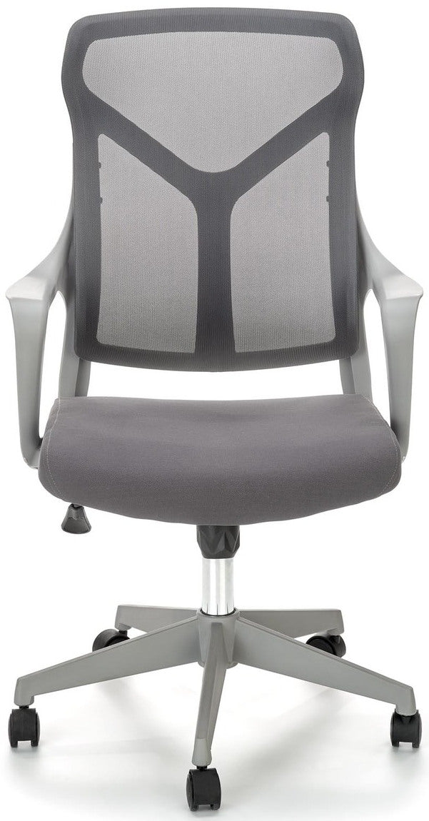 Office Chair Santo | size: Width: 61cm, Height: 114cm, Depth: 67cm | color: Gray | image: 5 | variant: 1005162