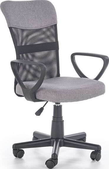 Office Chair Siena | size: Width: 52cm, Height: 91cm, Depth: 59cm | color: Gray | image: 1 | variant: 1002956