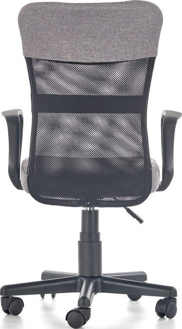 Office Chair Siena | size: Width: 52cm, Height: 91cm, Depth: 59cm | color: Gray | image: 3 | variant: 1002956