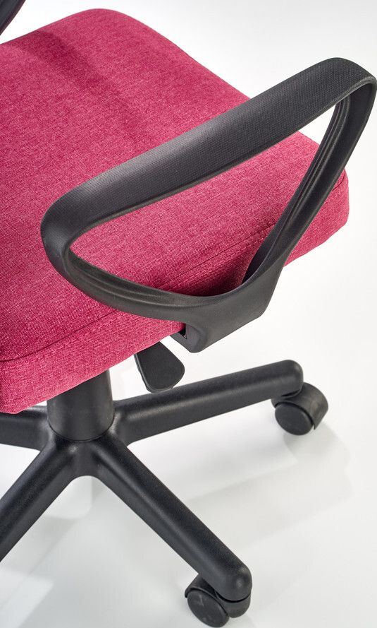 Office Chair Siena | size: Width: 52cm, Height: 91cm, Depth: 59cm | color: Pink | image: 3 | variant: 1002958