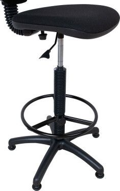 Office Chair Smart | size: Width: 46cm, Height: 109-132.5cm, Depth: 46.5cm | color: Black | image: 6 | variant: 1011572