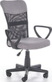 Office Chair Timmy | size: Width: 52cm, Height: 91cm, Depth: 59cm | color: Gray | image: 1 | variant: 1005168