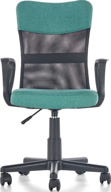 Office Chair Timmy | size: Width: 52cm, Height: 91cm, Depth: 59cm | color: Green | image: 4 | variant: 1005169