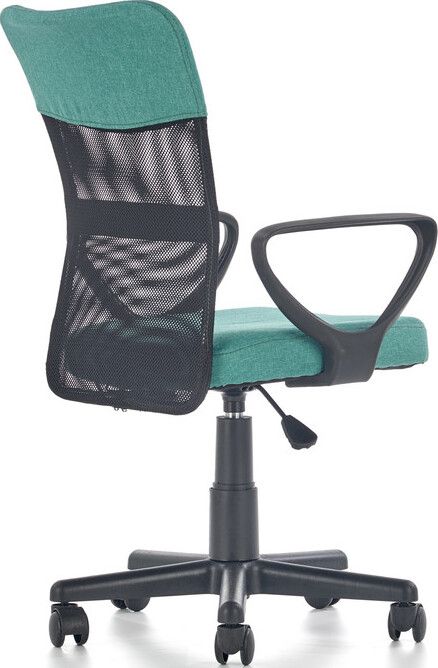 Office Chair Timmy | size: Width: 52cm, Height: 91cm, Depth: 59cm | color: Green | image: 5 | variant: 1005169