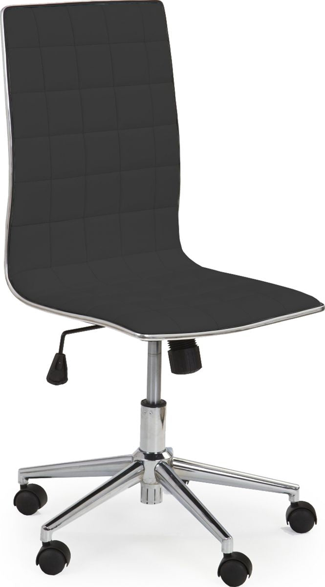Office Chair Tirol | size: Width: 44cm, Height: 107cm, Depth: 46cm | color: Black | image: 7 | variant: 1005177