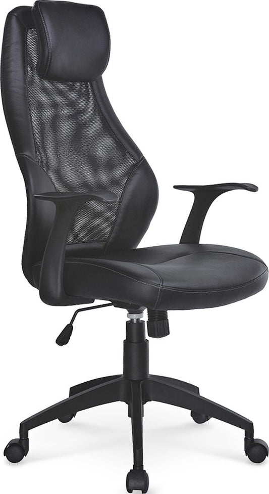 Office Chair Torino | size: Width: 64cm, Height: 134cm, Depth: 63cm | color: Black | image: 1 | variant: 1011971