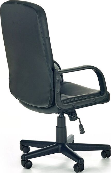 Office Chair Trento | size: Width: 58cm, Height: 110cm, Depth: 60cm | color: Black | image: 2 | variant: 1002876