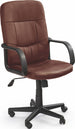 Office Chair Trento | size: Width: 58cm, Height: 110cm, Depth: 60cm | color: Brown | image: 1 | variant: 1002875