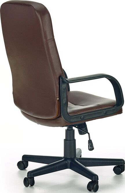 Office Chair Trento | size: Width: 58cm, Height: 110cm, Depth: 60cm | color: Brown | image: 2 | variant: 1002875